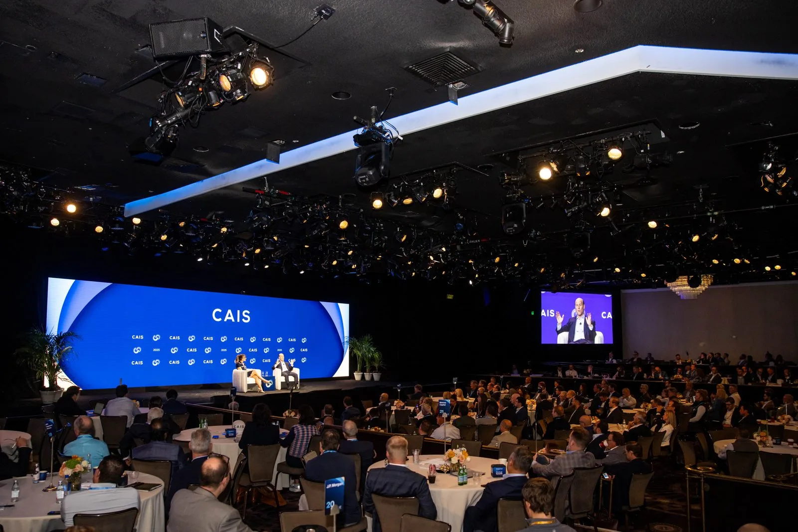 CAIS Summit 2025 main stage with keynote session underway in Beverly Hills